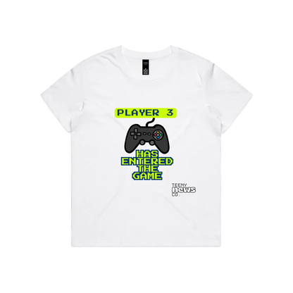 White front flat lay