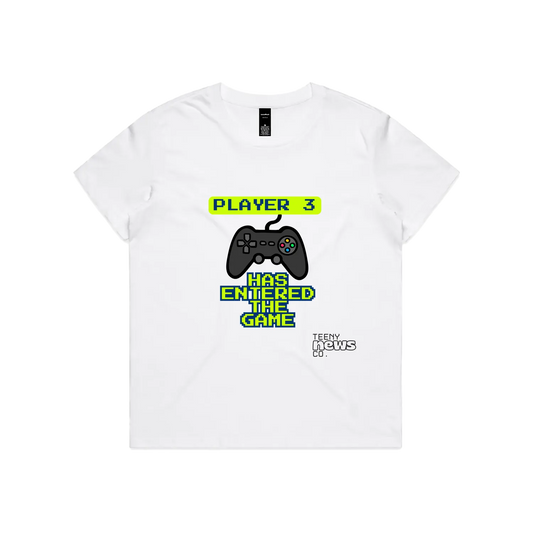 White front flat lay