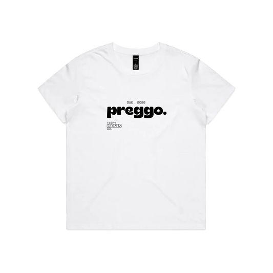 White front flat lay