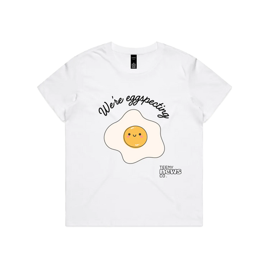 White front flat lay