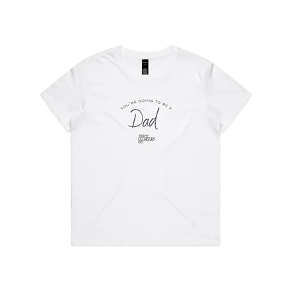 White front flat lay