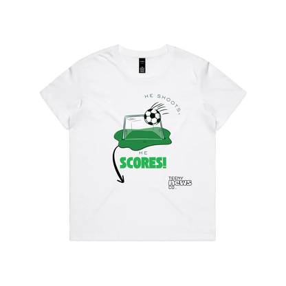 White front flat lay