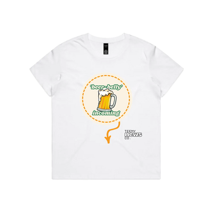 White front flat lay