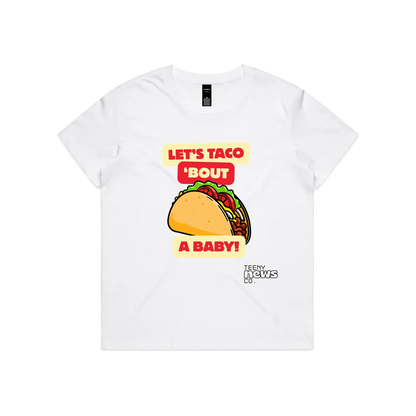 White front flat lay