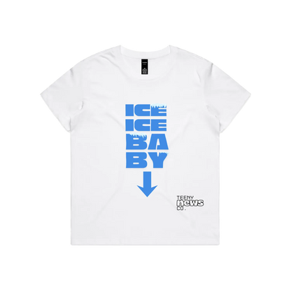 White front flat lay