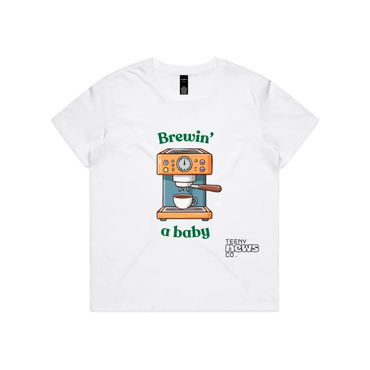 White front flat lay