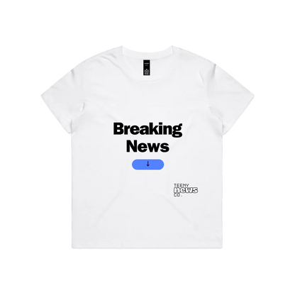 White front flat lay