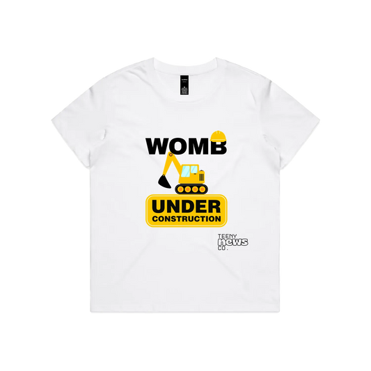 White front flat lay