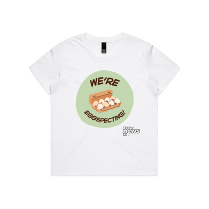 White front flat lay